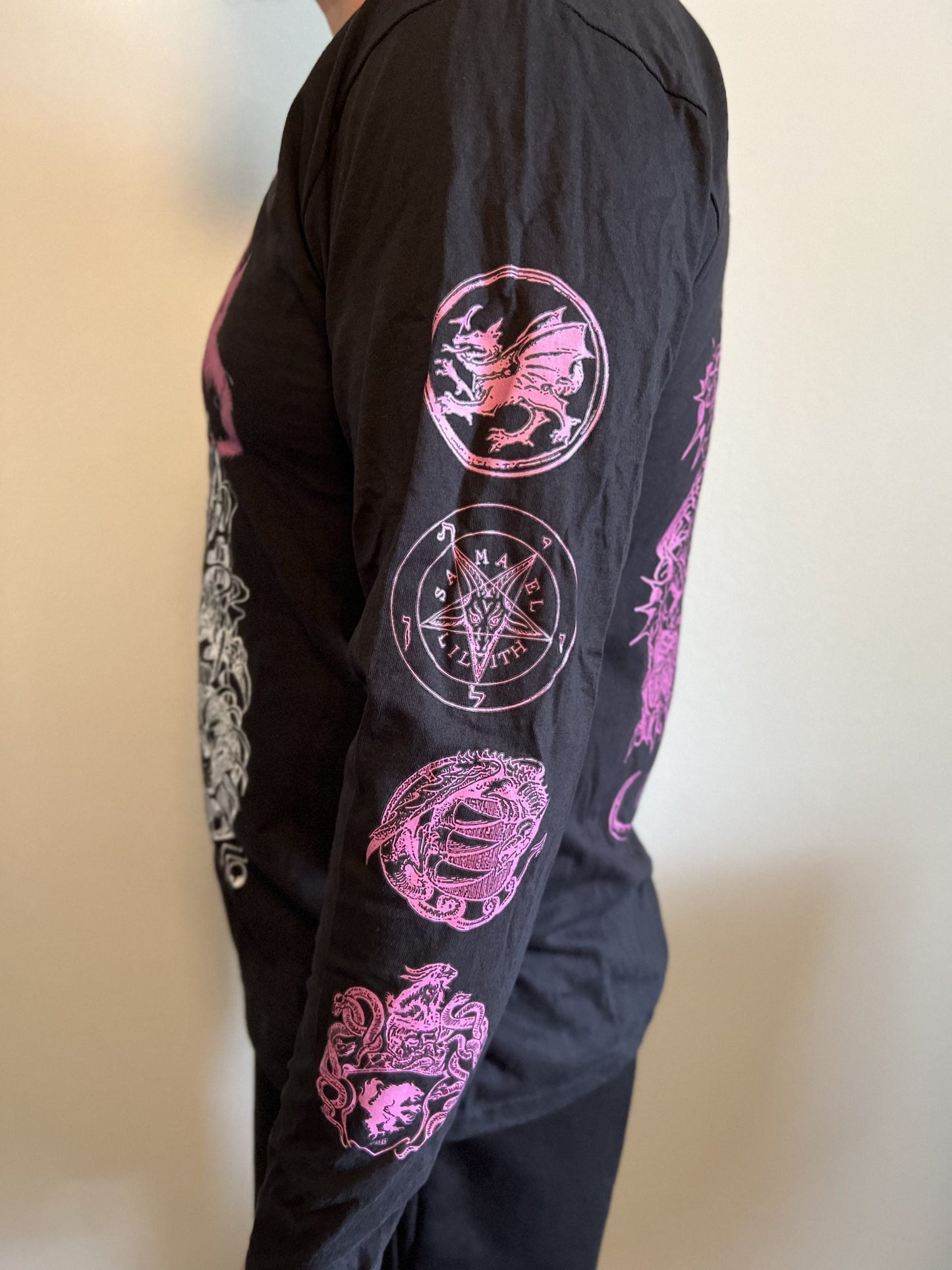 SATANIC WARMASTER PINK LONGSLEEVE