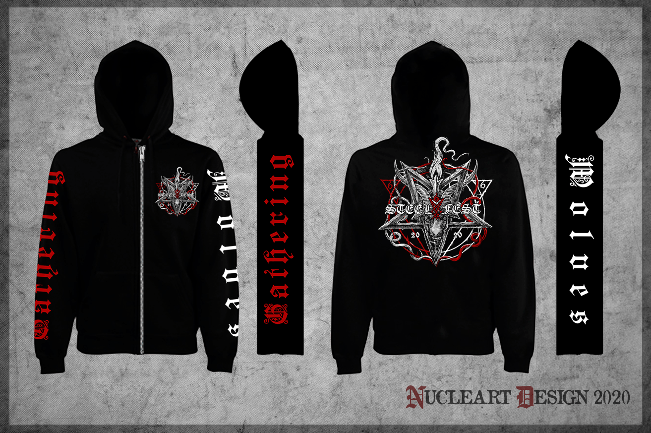 STEELFEST WOLWES HOODIE