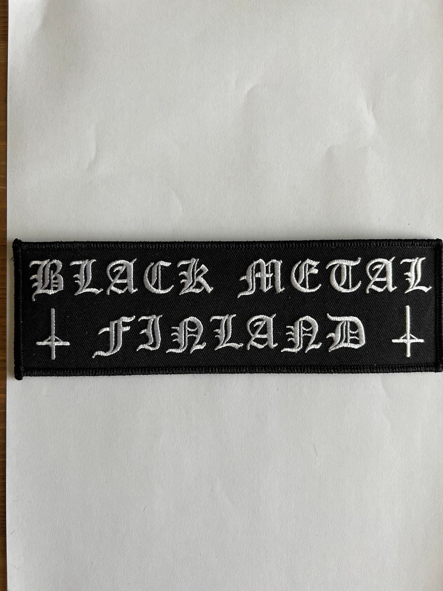 BLACK METAL FINLAND PATCH
