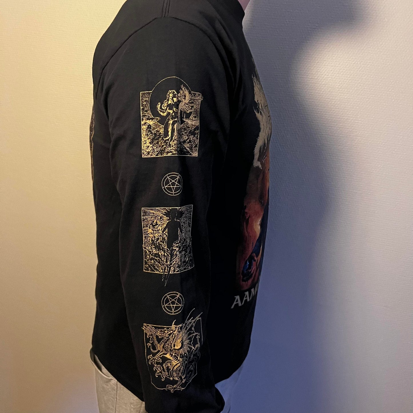 SATANIC WARMASTER "AAMONGANDR" LONGSLEEVE