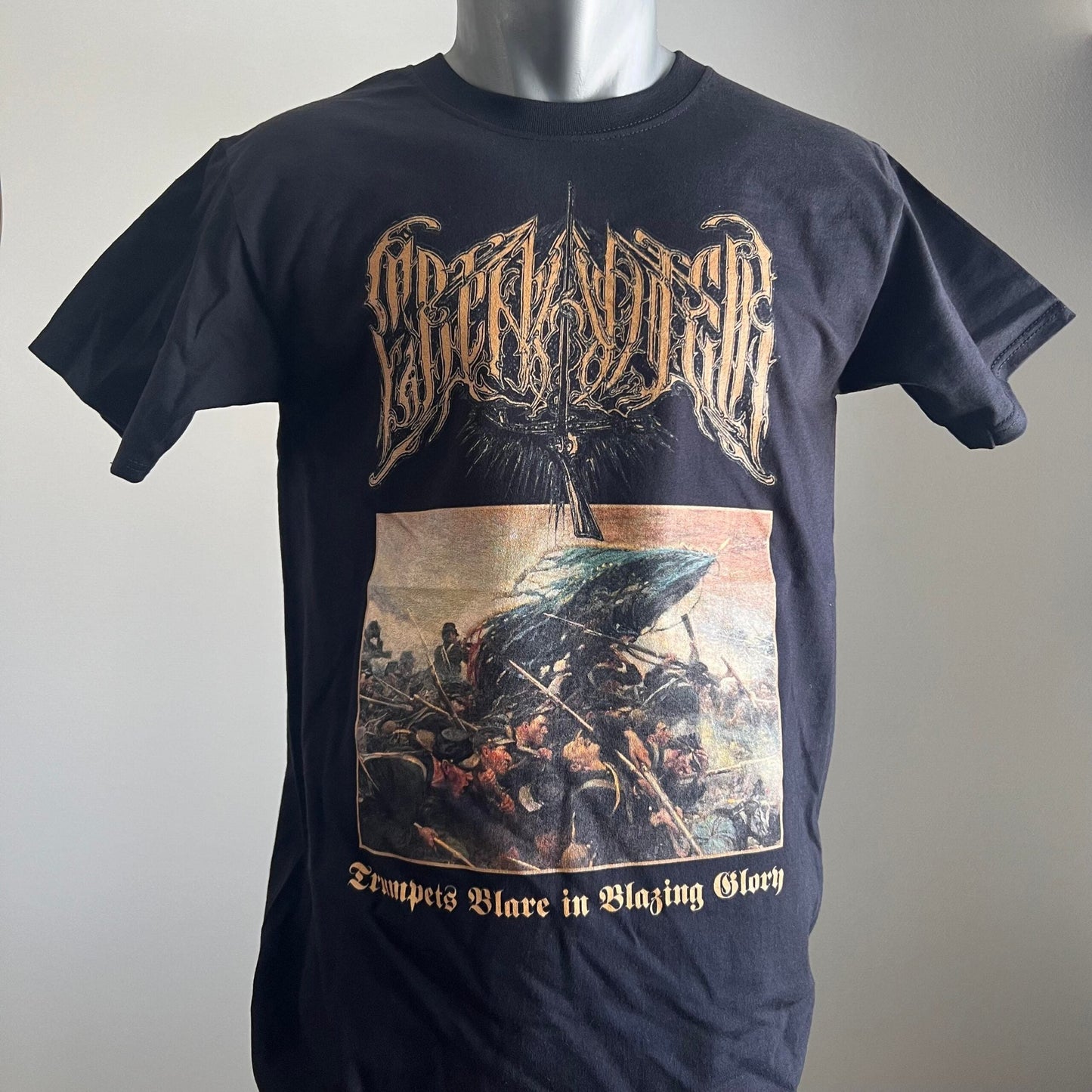 GRENADIER "TRUMPETS BLARE IN BLAZING GLORY" T-SHIRT
