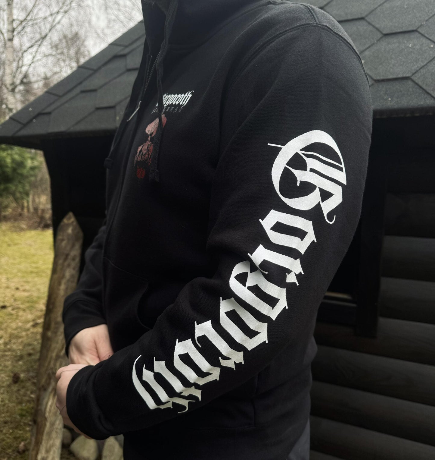 GORGOROTH "STEELFEST" ZIPPED HOODIE
