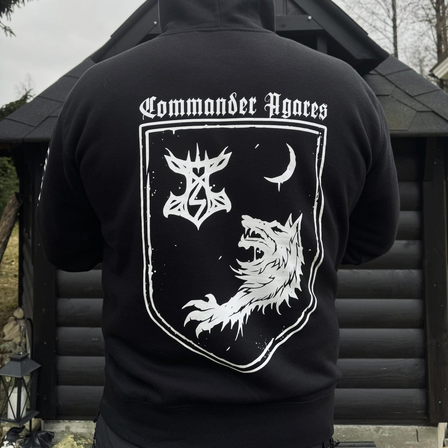 COMMANDER AGARES ZIPPED HOODIE