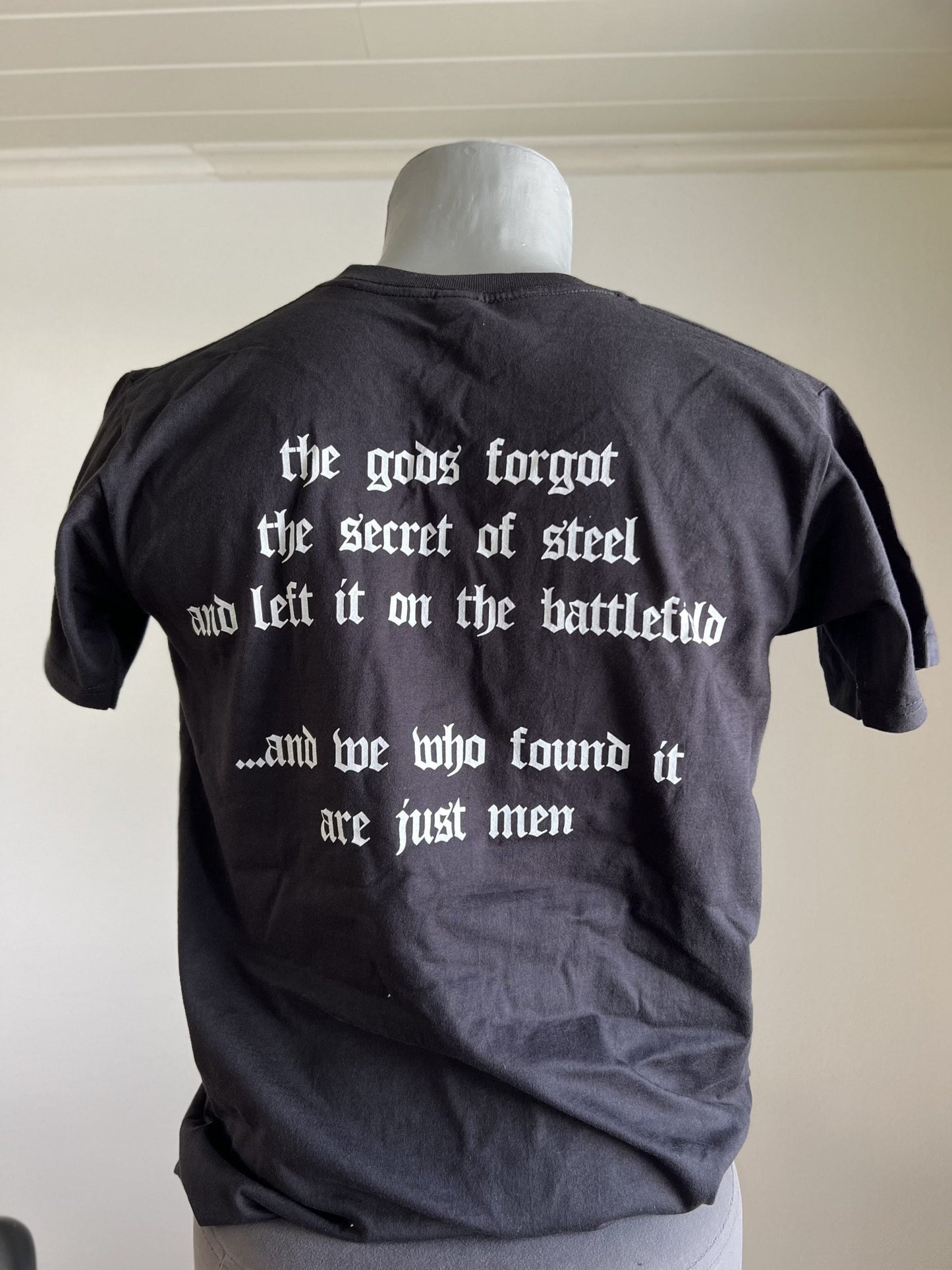 SATANIC WARMASTER THE SECRET OF STEEL T-SHIRT