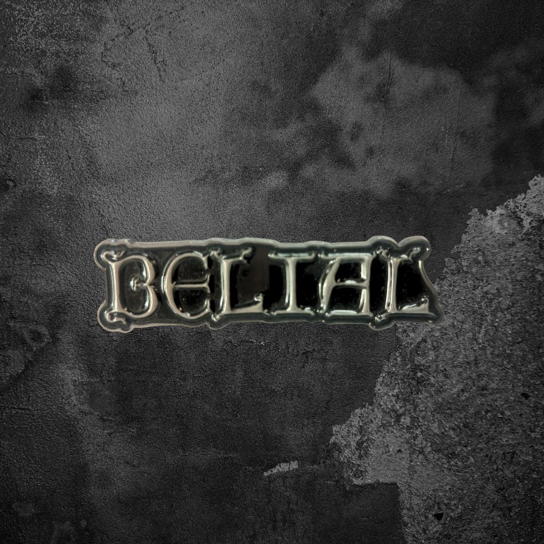 BELIAL "LOGO" METAL PIN