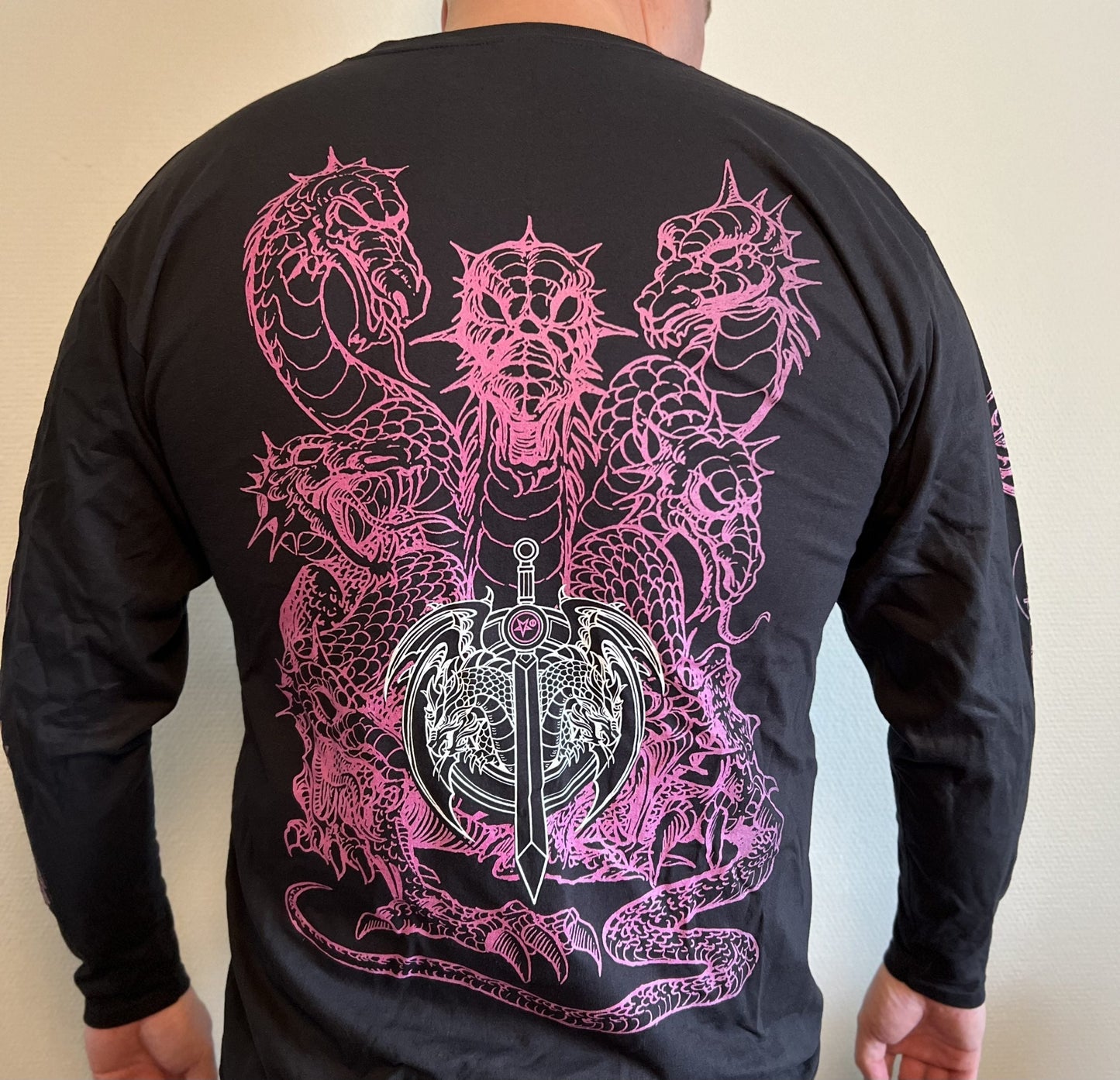 SATANIC WARMASTER PINK LONGSLEEVE