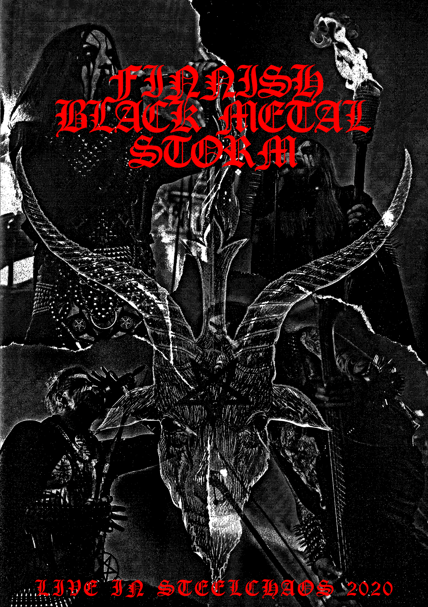 DVD - FINNISH BLACK METAL STORM. Live In SteelChaos 2020