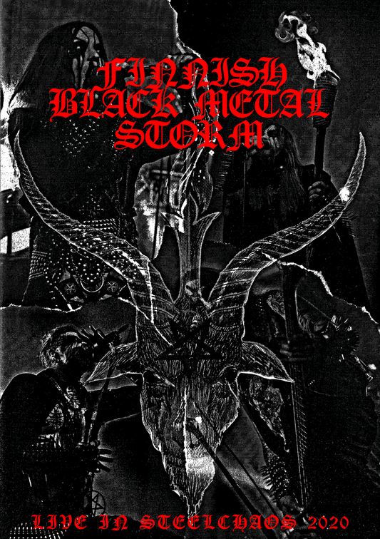 DVD - FINNISH BLACK METAL STORM.  Live In SteelChaos 2020