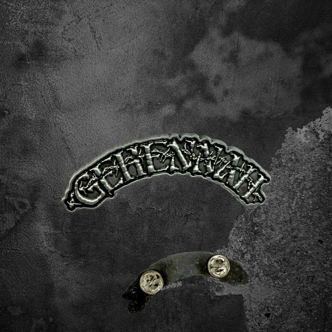 GEHENNAH "LOGO" METAL PIN