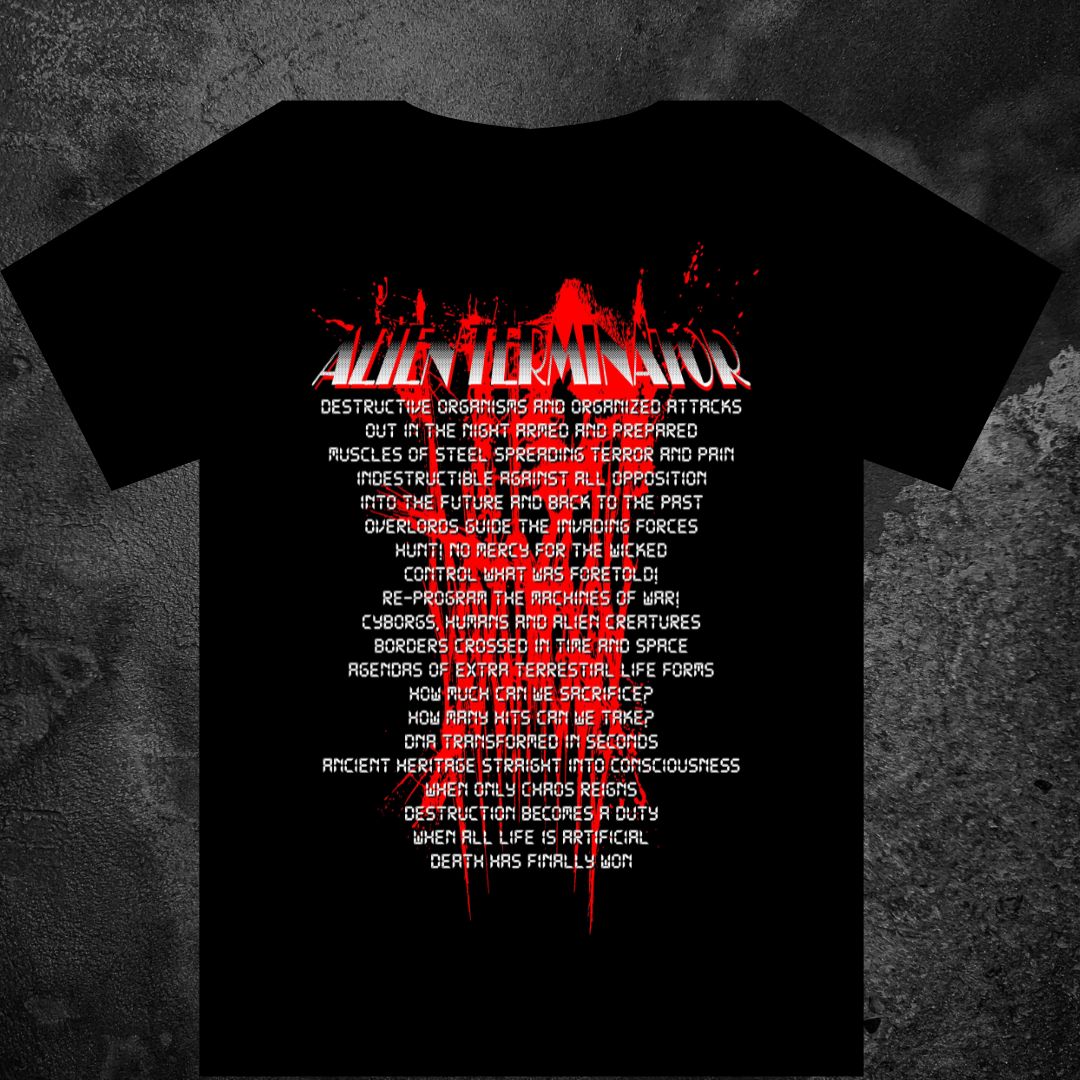 GOATMOON "ALIEN TERMINATOR" T-SHIRT