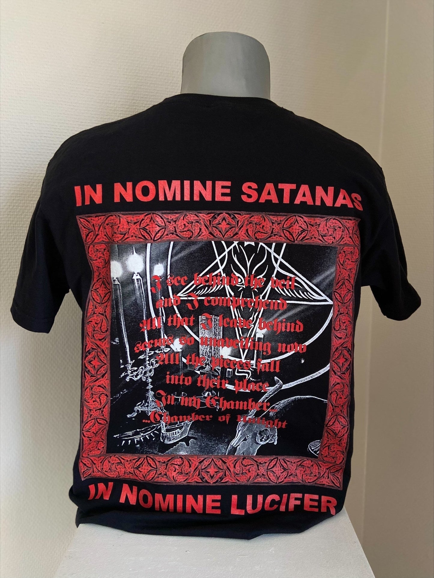 CHAMBER OF UNLIGHT "IN NOMINE SATANS" T-SHIRT