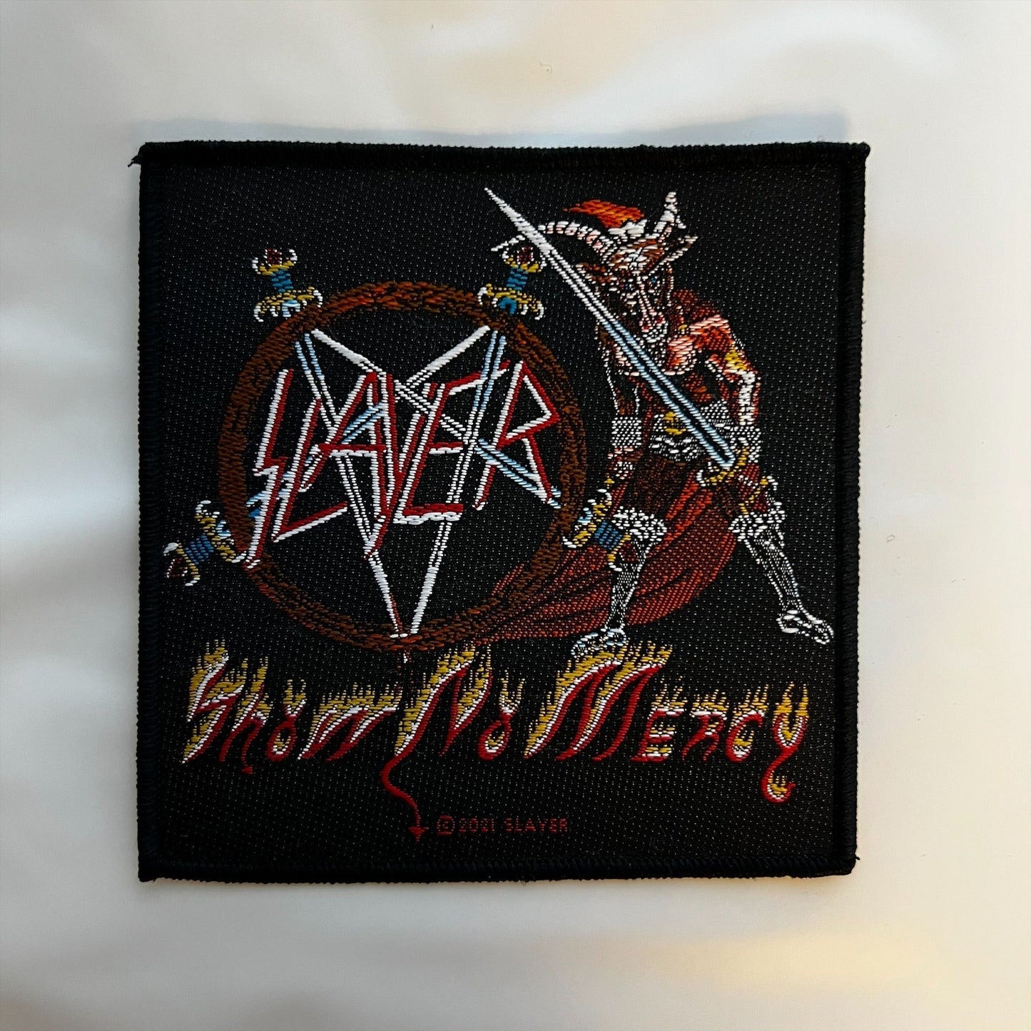 SLAYER "SHOW NO MERCY" PATCH