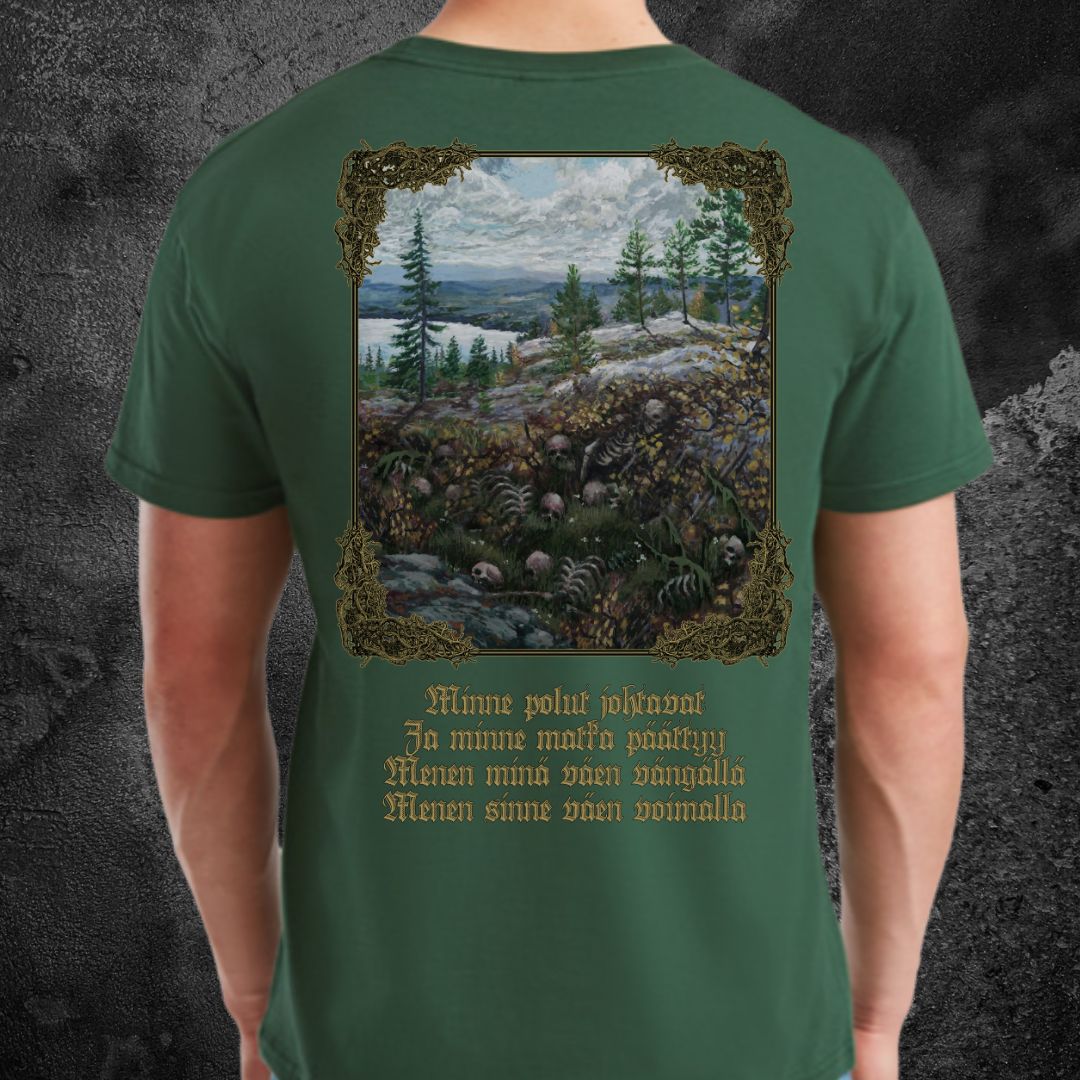 KALMANKANTAJA "WAELTAJA" GREEN T-SHIRT