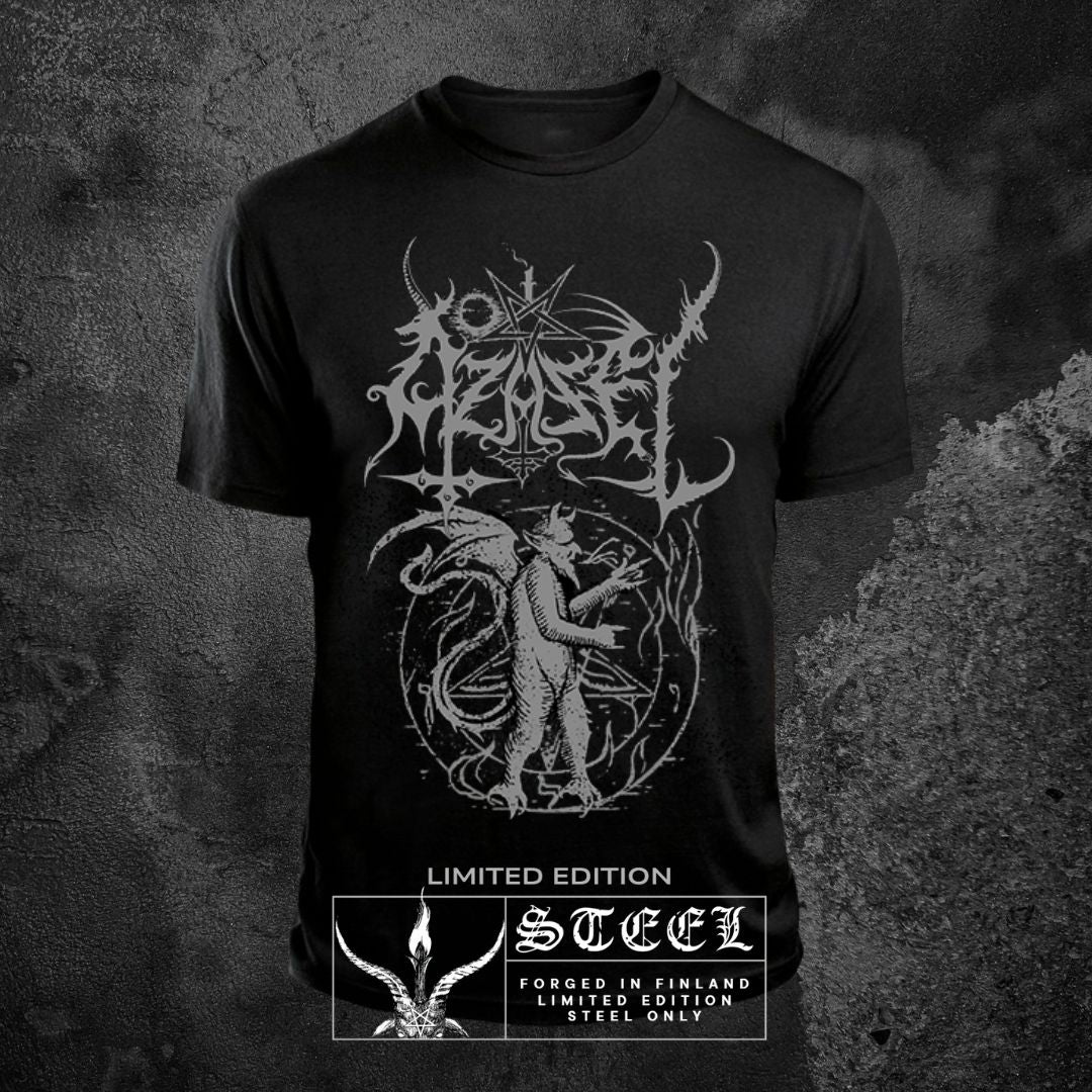 AZAZEL ブラックメタル　blackl AZAZEL T-SHIRT – STEELFEST