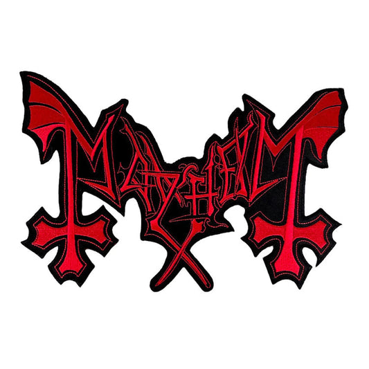 MAYHEM RED LOGO BACK PATCH