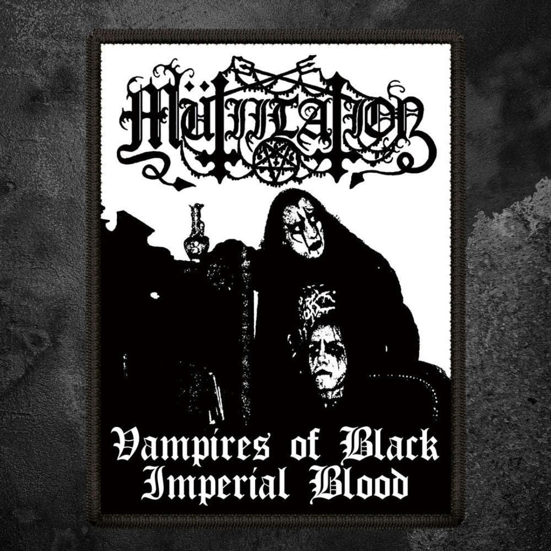 MUTIILATION "VAMPIRES OF BLACK IMPERIAL BLOOD" PATCH.