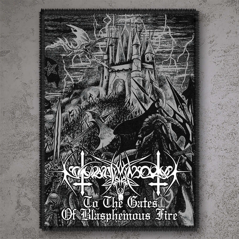 NOKTURNAL MORTUM "TO THE GATES OF BLASPHEMOUS FIRE" PATCH