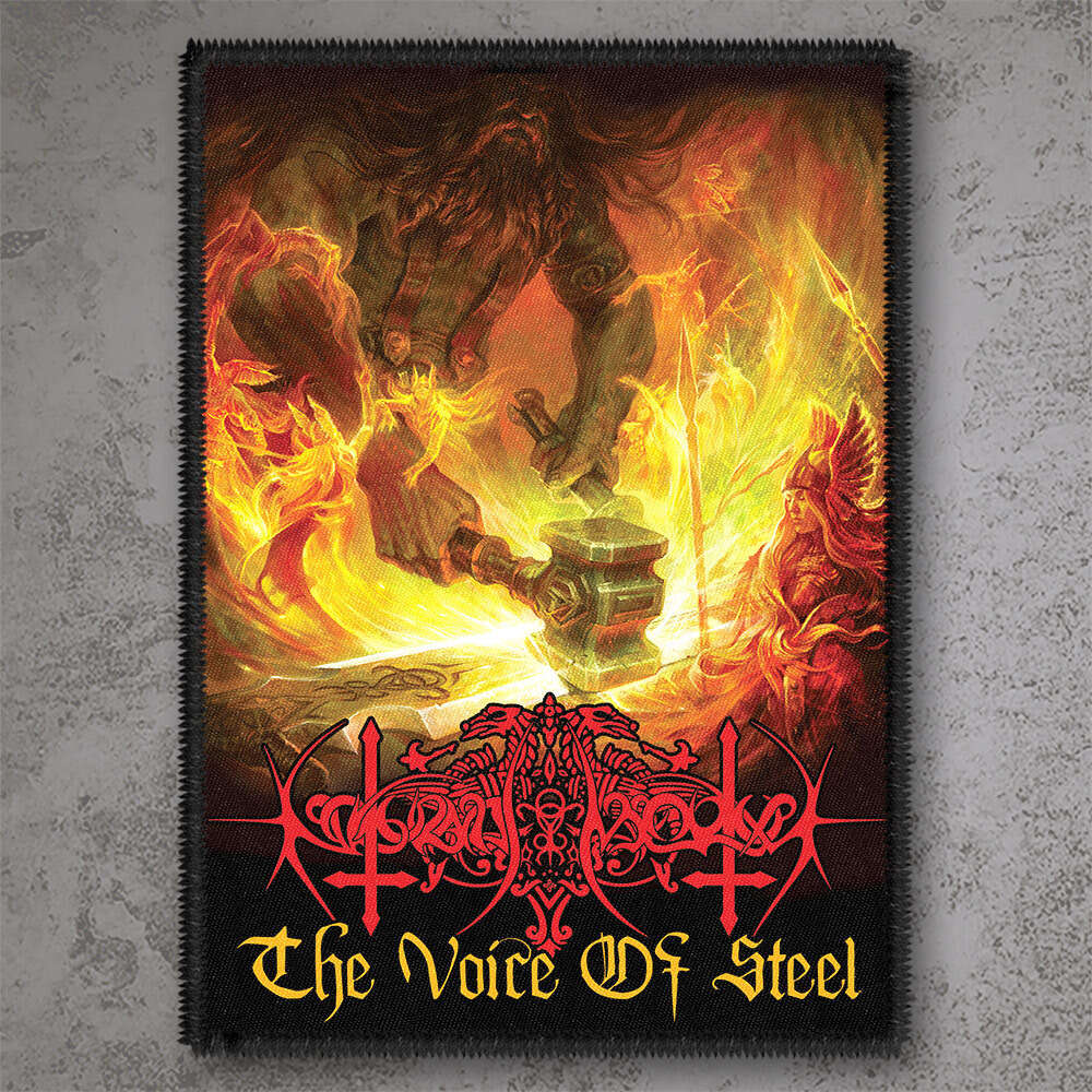 NOKTURNAL MORTUM "VOICE OF STEEL" PATCH