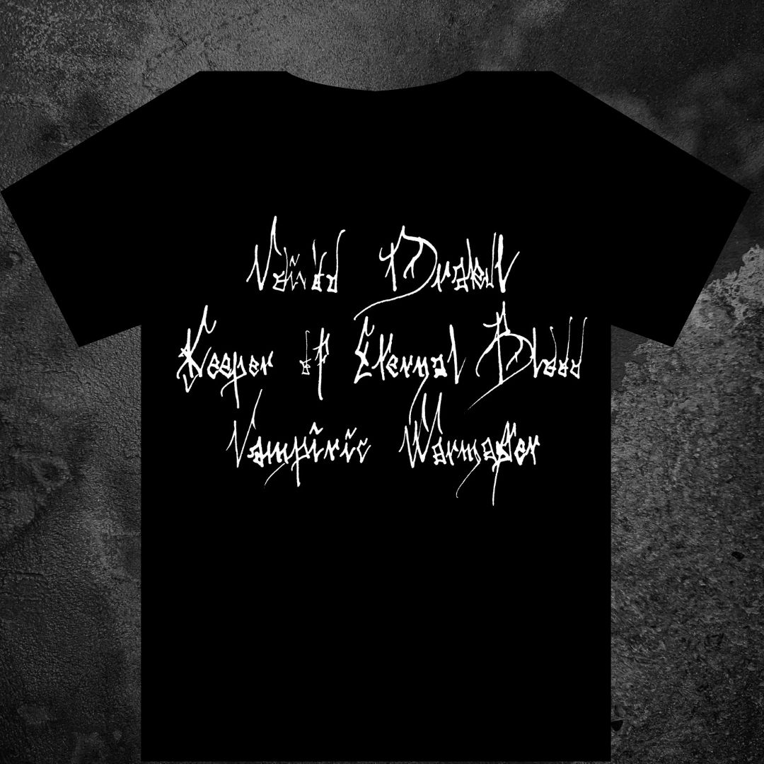 OSCULUM INFAME "VAMPIRIC WARMASTER" T-SHIRT