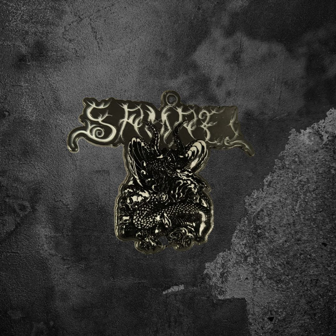 SAMAEL "WORSHIP HIM" METAL PIN