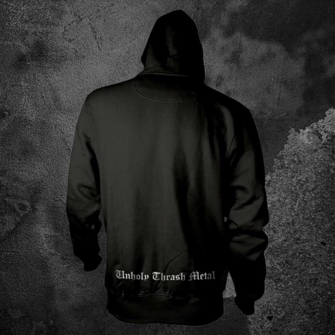 AURA NOIR "AURA NOIR" PULL OVER HOODIE