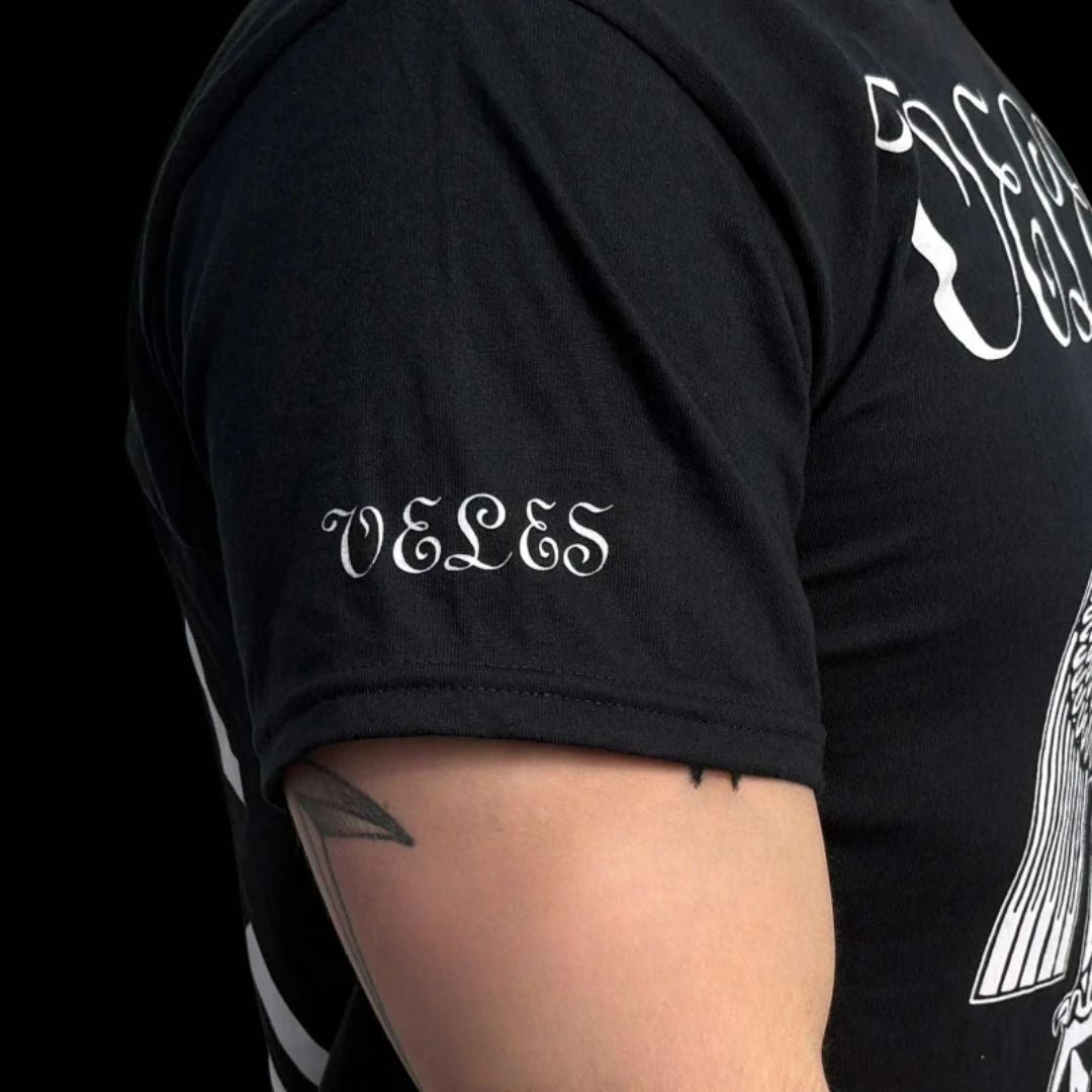VELES "BLACK HATEFUL METAL" T-SHIRT