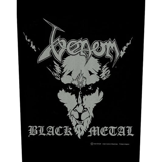 VENOM "BLACK METAL" BACKPATCH