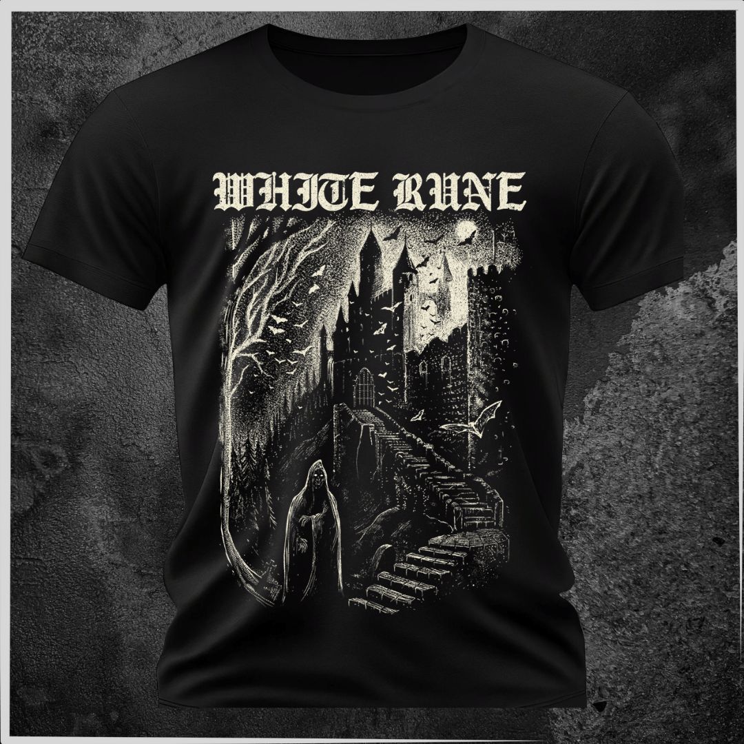 WHITE RUNE T-SHIRT