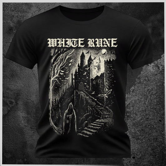 WHITE RUNE T-SHIRT