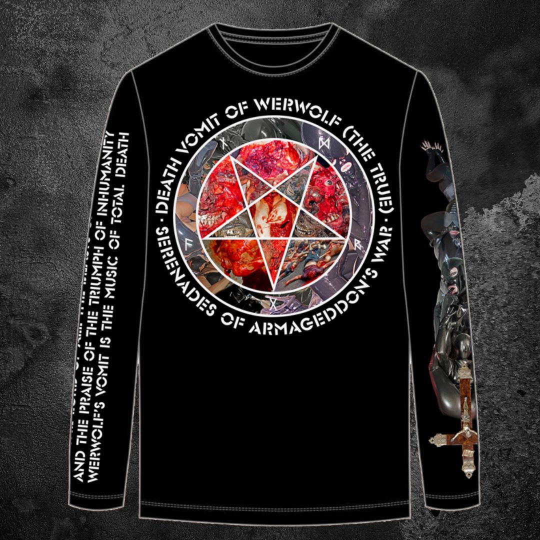 THE TRUE WERWOLF "SERENADES OF ARMAGEDDON`S WAR" LONGSLEEVE