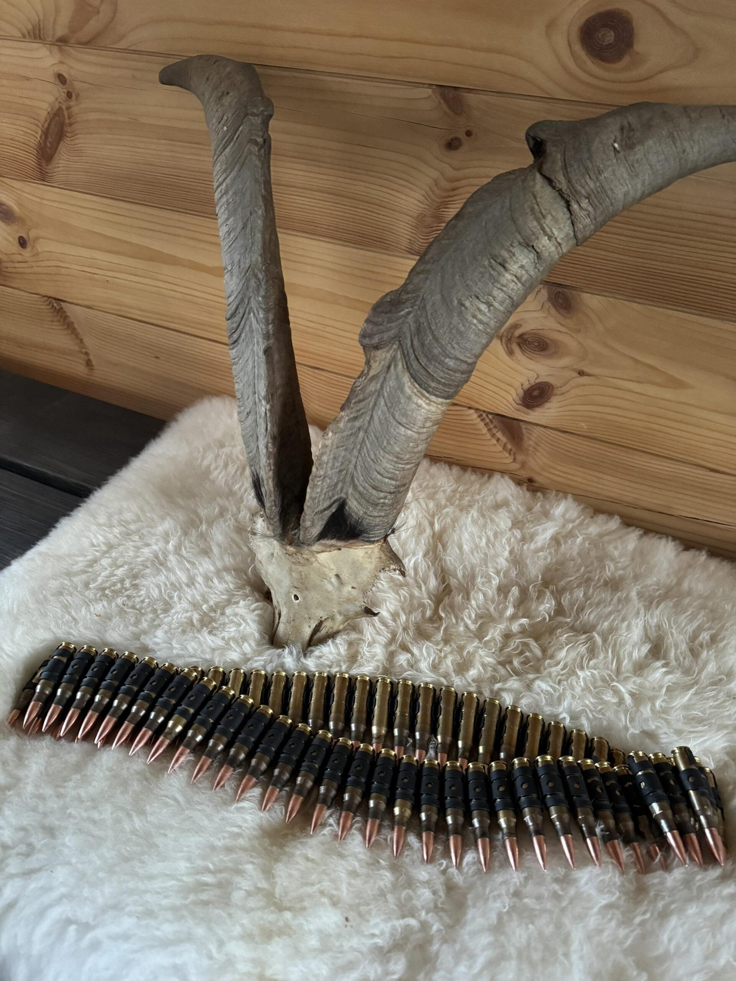 BRASS BULLET BELT