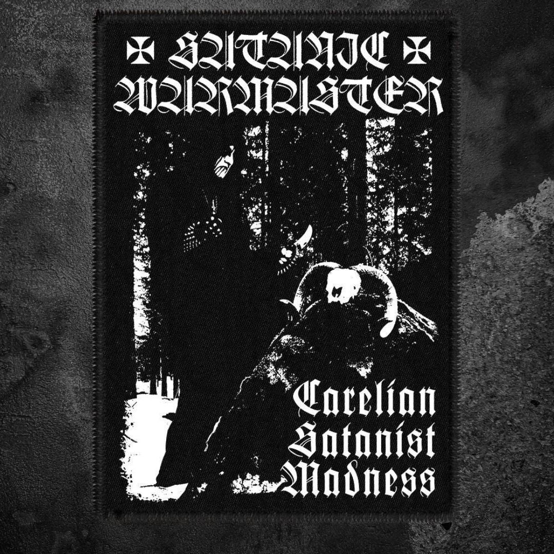 SATANIC WARMASTER "CARELIAN SATANIST MADNESS" PATCH