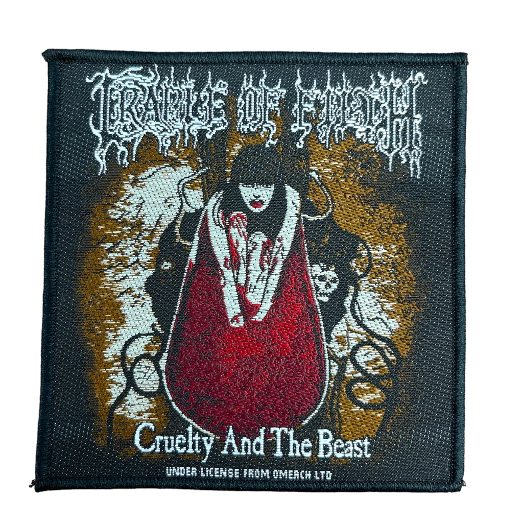 CRADLE OF FILTH "CRUELTY AND THE BEAST" PATCH