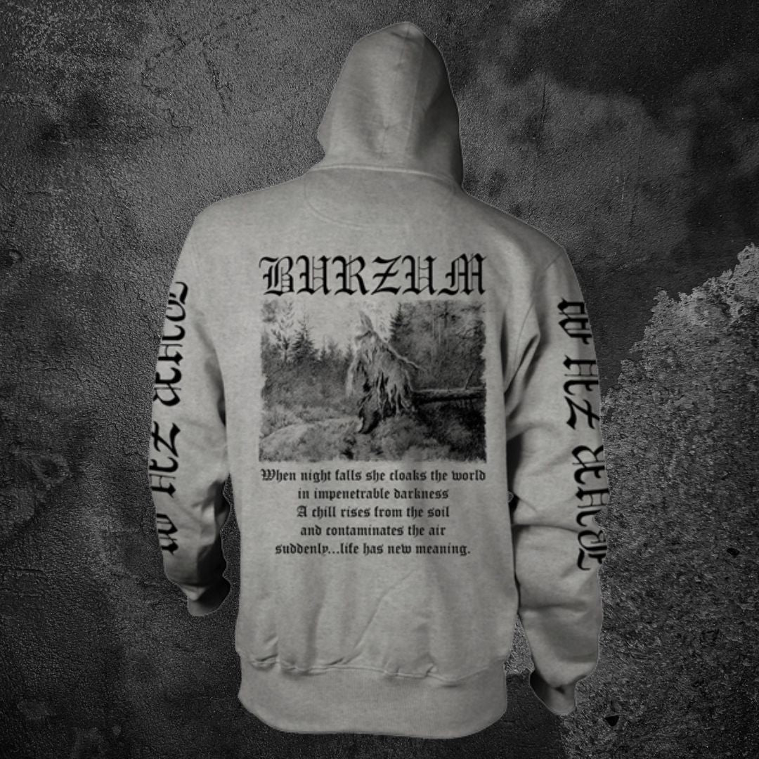BURZUM "FILOSOFEM" GREY HOODIE