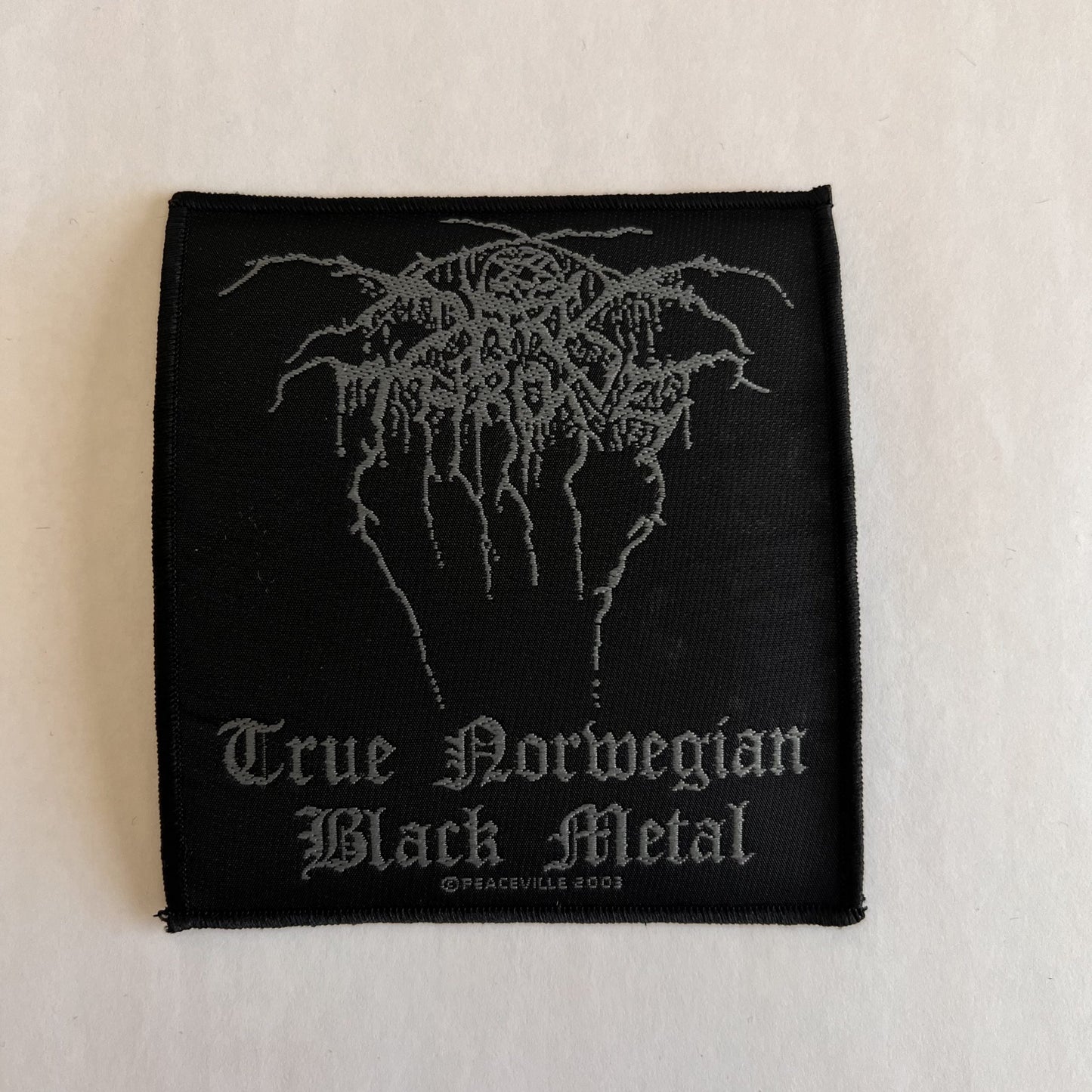 DARKTHRONE TRUE NORWEGIAN BLACK METAL PATCH