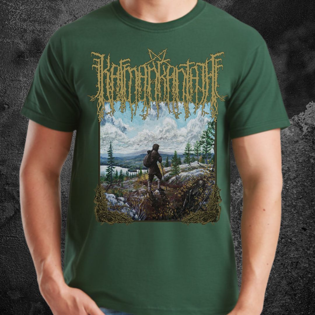 KALMANKANTAJA "WAELTAJA" GREEN T-SHIRT