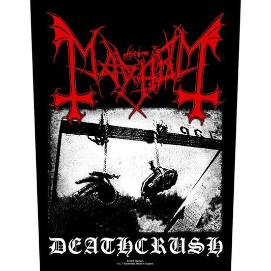 MAYHEM DEATHCRUSH BACK PATCH