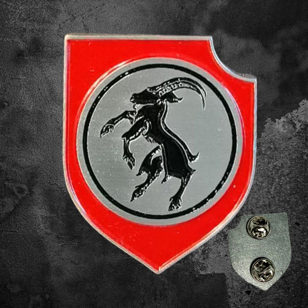 GOATMOON "SHIELD" METAL PIN
