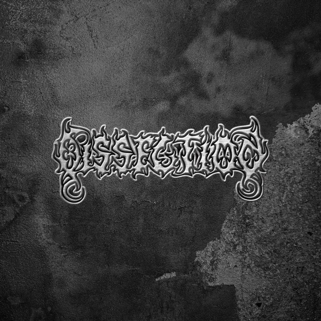 DISSECTION "LOGO" METAL PIN