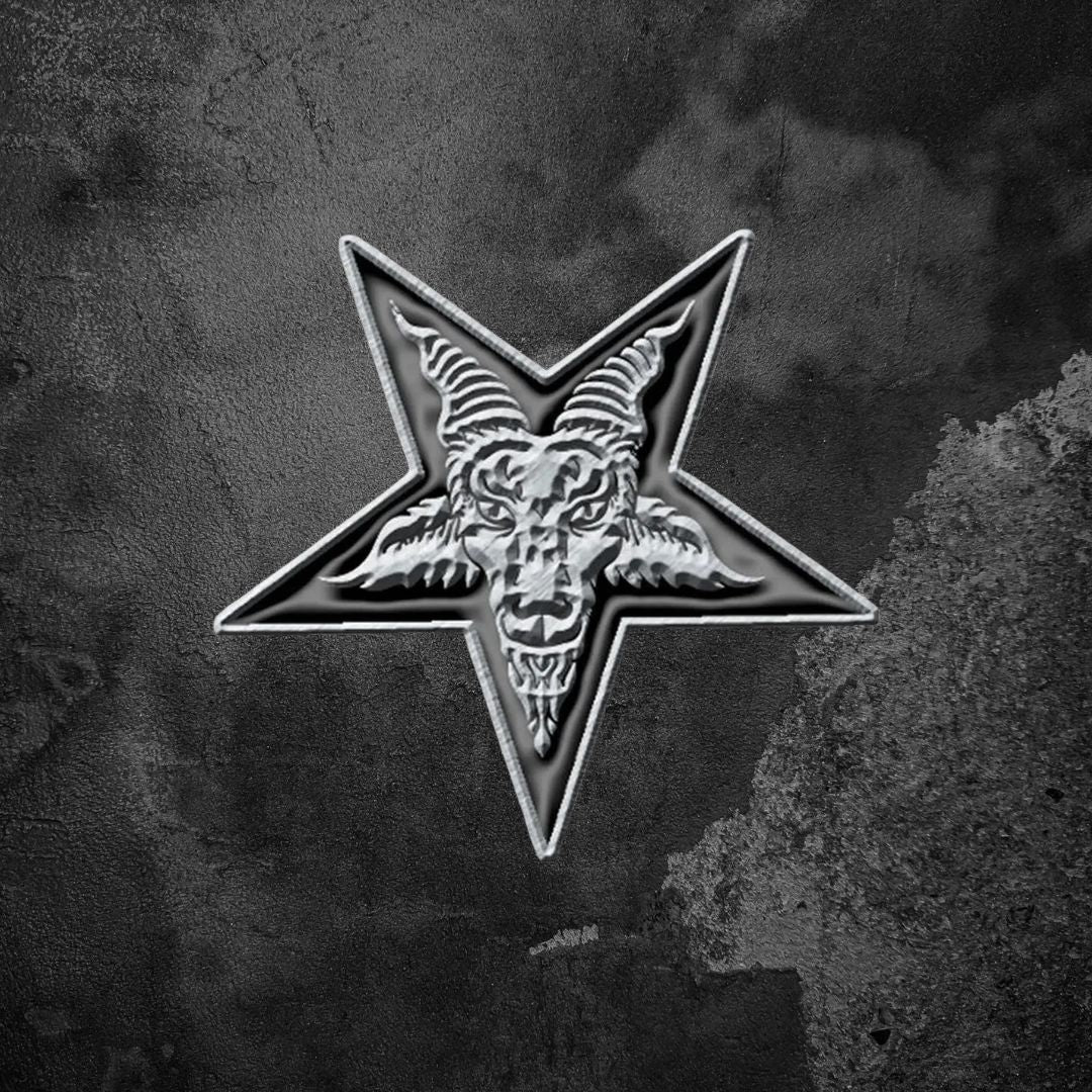 "PENTAGRAM" METAL PIN
