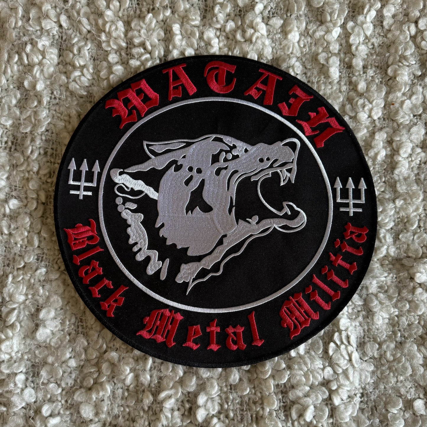WATAIN ROUND BACK PATCH