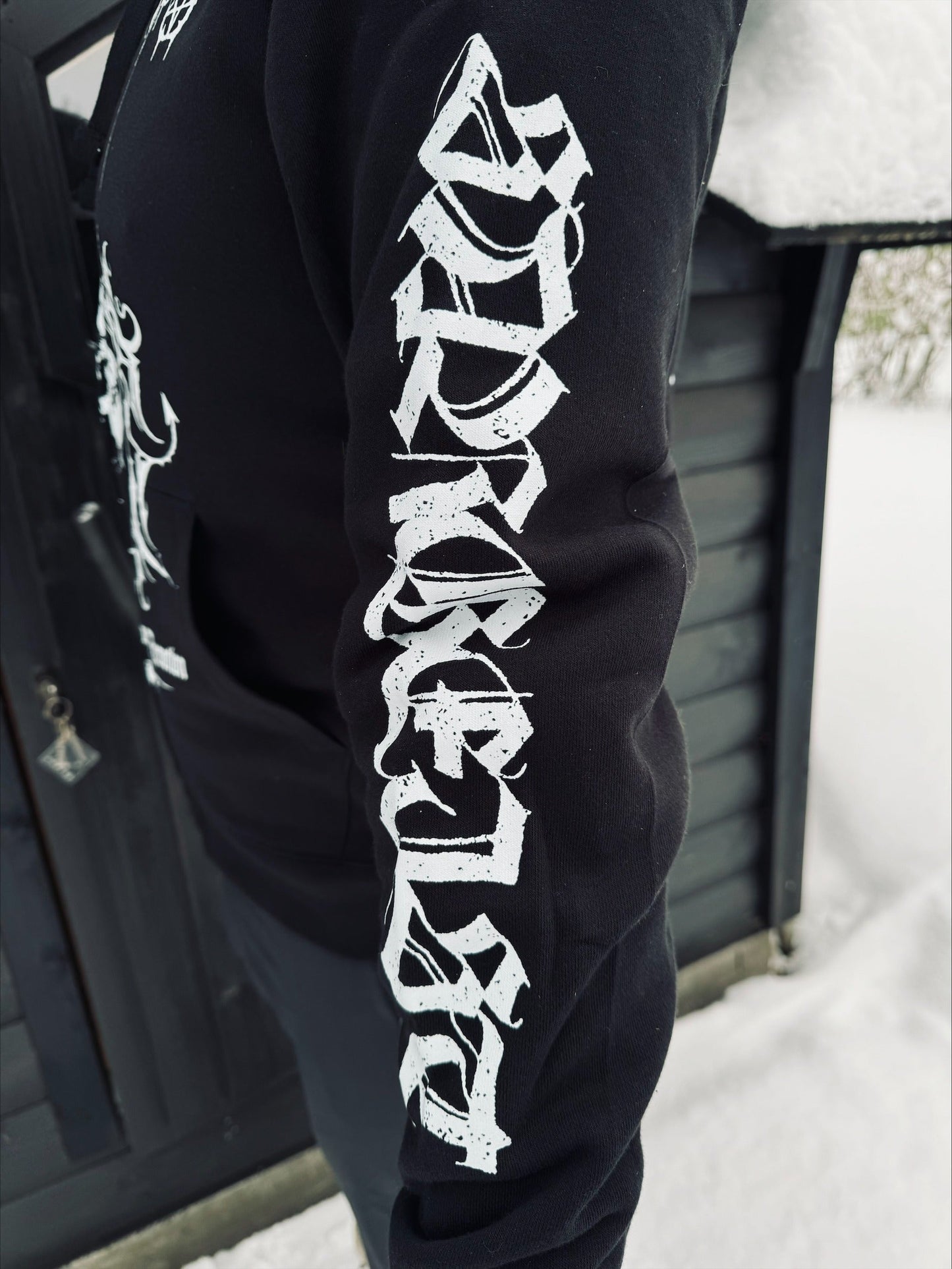SARGEIST "SATANIC BLACK DEVOTION" ZIPPED HOODIE