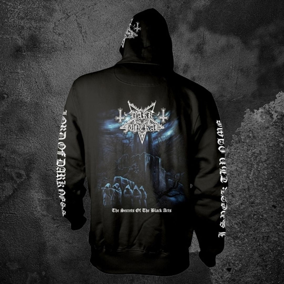 DARK FUNERAL "THE SECRETS OF THE BLACK ARTS" HOODIE
