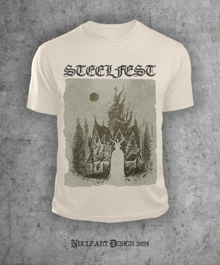 STEELFEST "GLORIOUS NIGHT" SAND T-SHIRT