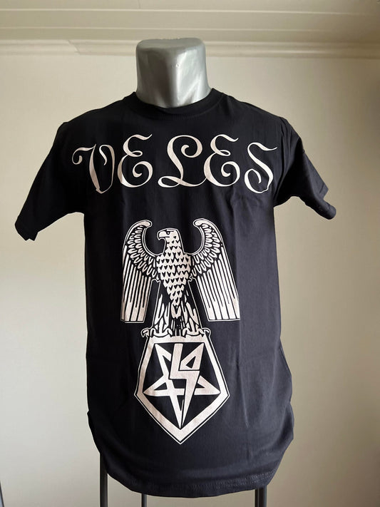 VELES "BLACK HATEFUL METAL" T-SHIRT
