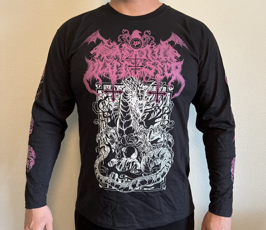 SATANIC WARMASTER PINK LONGSLEEVE