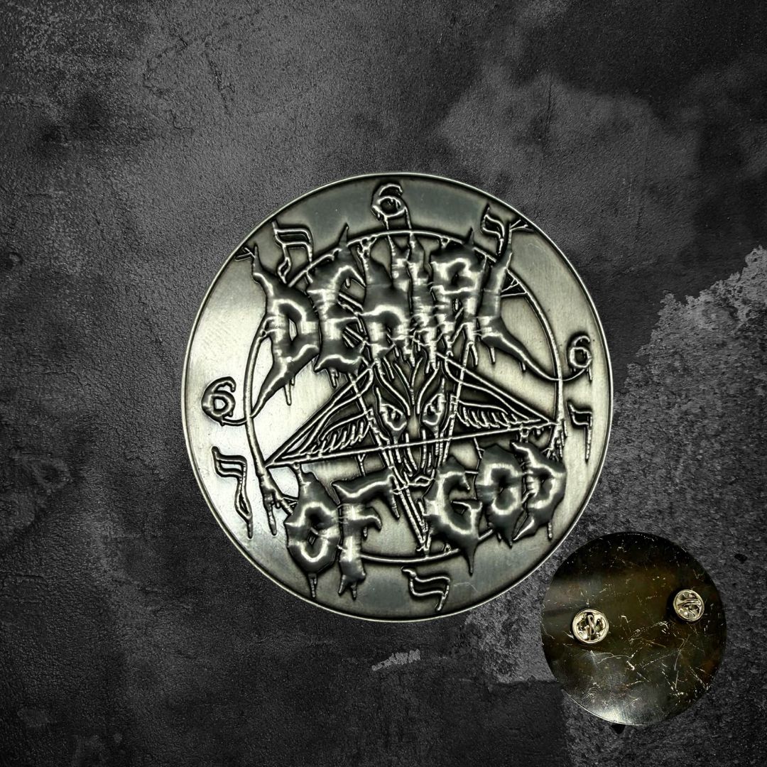 DENIAL OF GOD "LOGO" METAL PIN