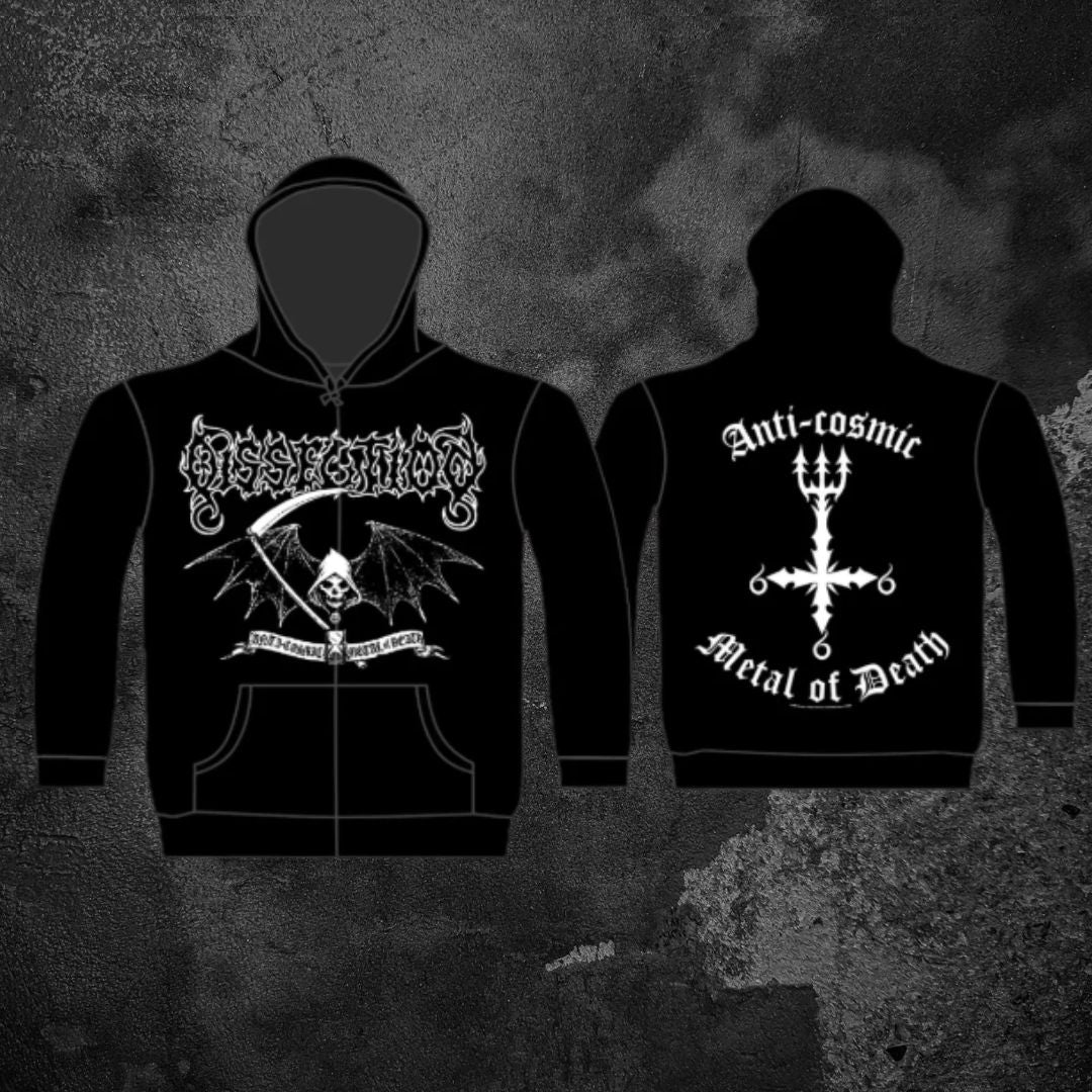 DISSECTION "REAPER" ZIPPED HOODIE