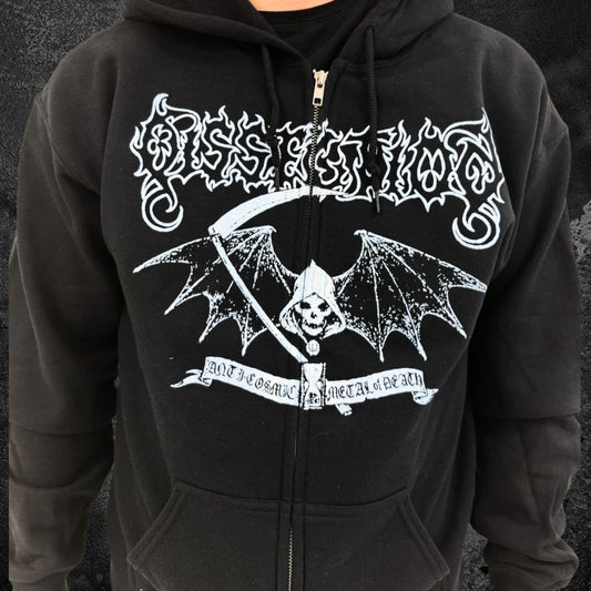 DISSECTION "REAPER" ZIPPED HOODIE