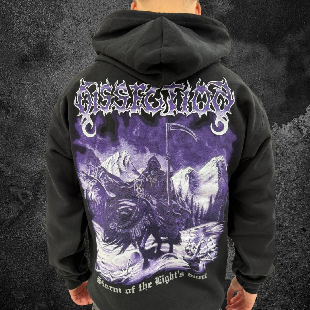 DISSECTION "STORM OF THE LIGHTS BANE" ZIPPED HOODIE
